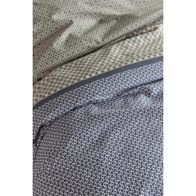 Beddinghouse Jimmy dekbedovertrek blauw by Bedding House bed & bath textile
