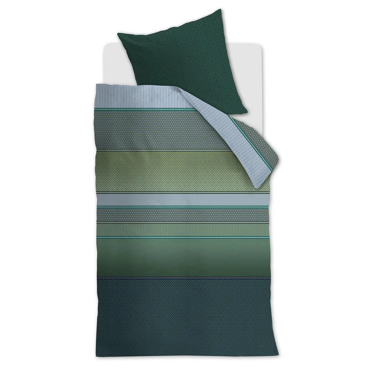 Beddinghouse Romeo dekbedovertrek groen by Bedding House bed & bath textile