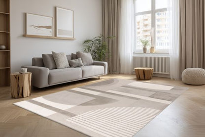 Vloerkleed Bergamo 701 Silver in 4 Maten