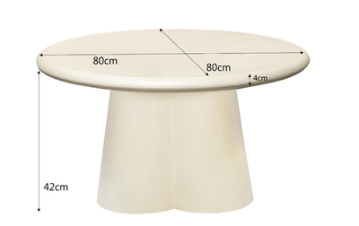 Salontafel Brix Clubs Sandy 80cm by Brix