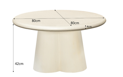 Salontafel Brix Clubs Sandy 80cm - depauwwonen