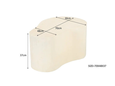 Salontafel Brix Organic Sandy 70cm by Brix