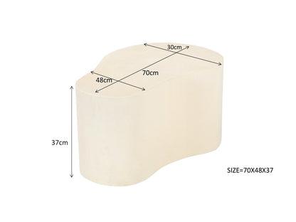 Salontafel Brix Organic Sandy 70cm - depauwwonen