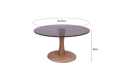 Salontafel Brix Faye Amandel 75 cm by Brix