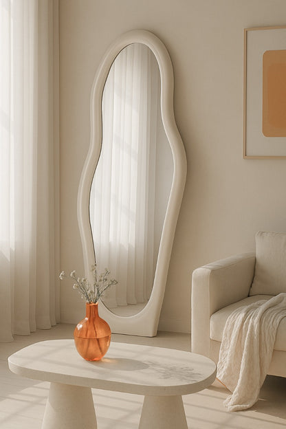 Spiegel Brix Olivia Off White - depauwwonen