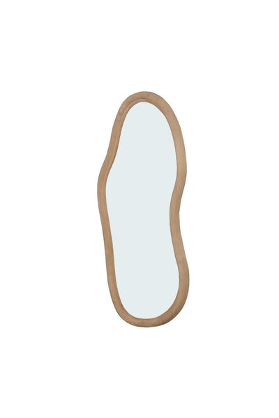Ronde spiegel Brix Sophie L met zilveren rand, hangend aan muur, elegante decoratie voor woonkamer of slaapkamer