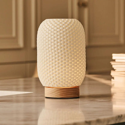 Tafellamp oplaadbaar Aurora lichtbruin