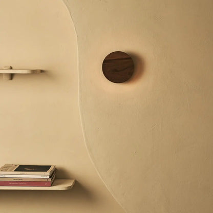 Wandlamp Oplaadbaar Lou Walnoot