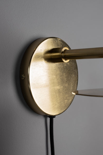 Wandlamp Aden Brass by Dutchbone