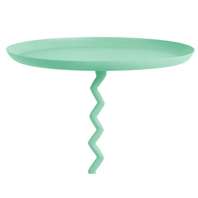 Bijzettafel Zig Zag Groot Groen by Leitmotiv