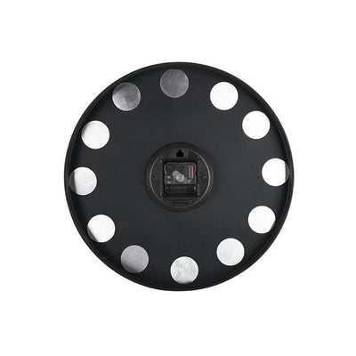 Wandklok charme gegraveerde cijfers Zwart by Karlsson