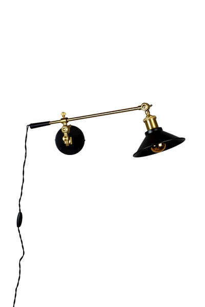 Wandlamp Penelope Black by Dutchbone