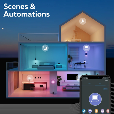 Smart LED Filament Lamp - E27 - Peer A60 - Goud by Calex