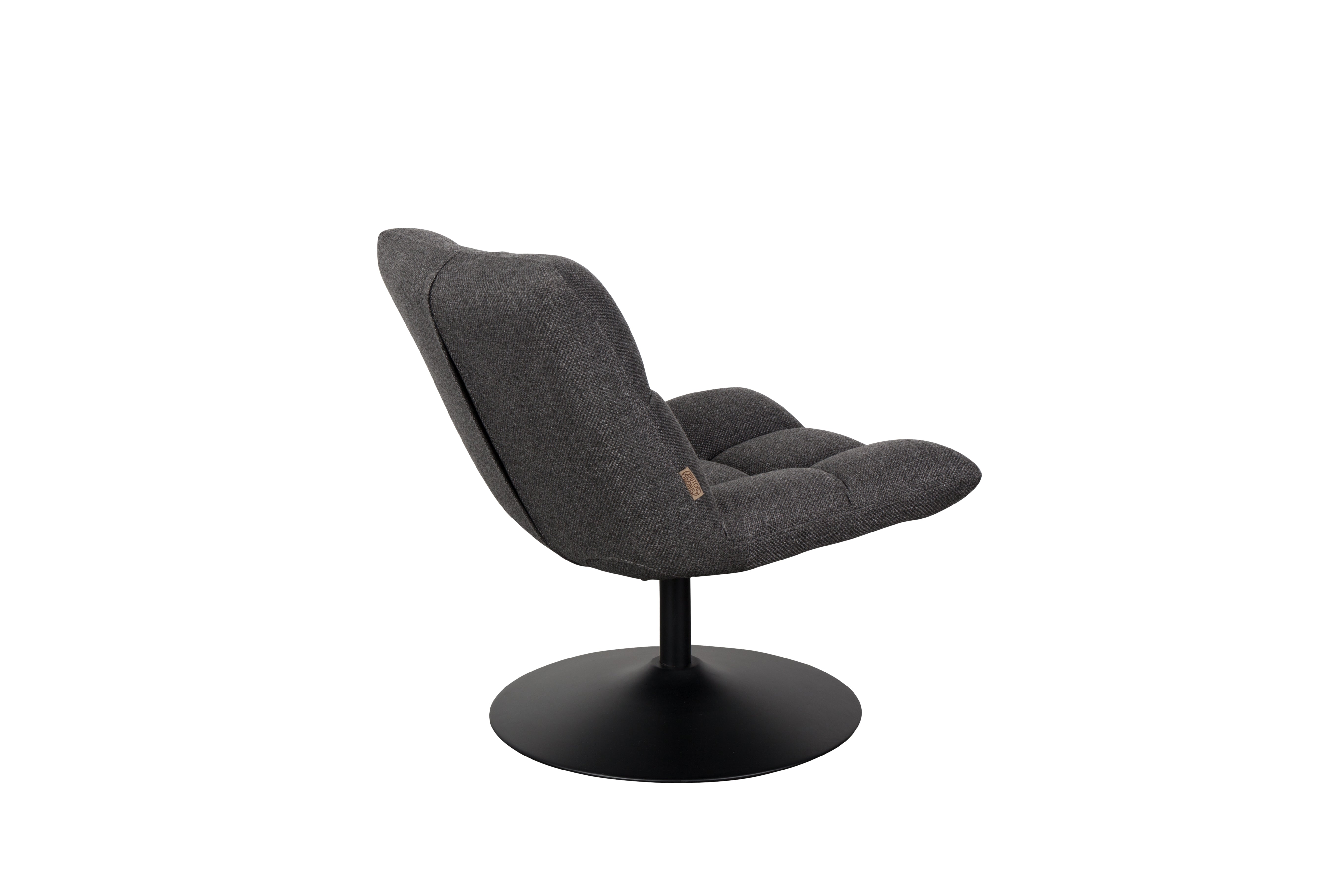 Fauteuil Bar Dark Grey by Dutchbone