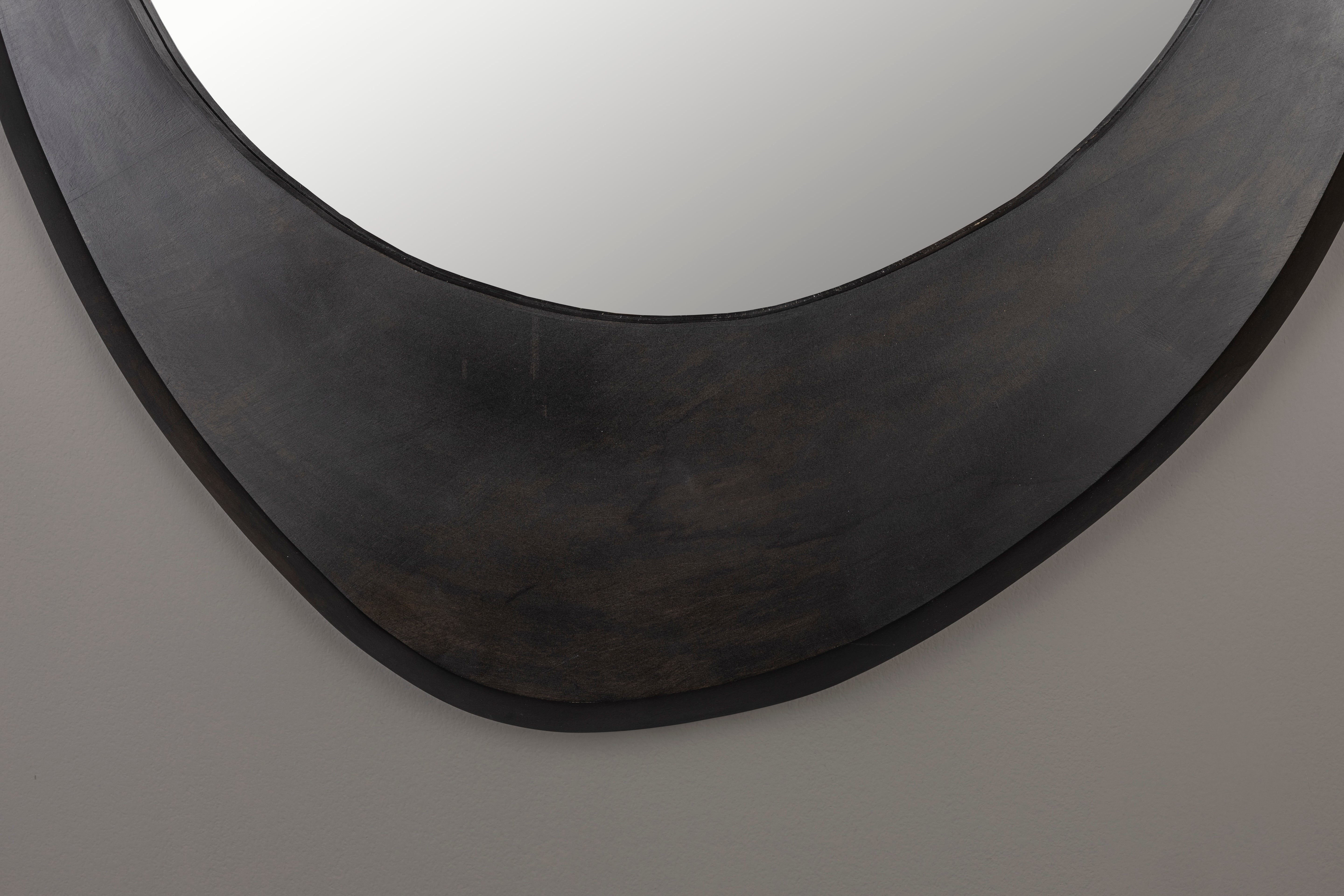 Mirror Aren Wood Black M