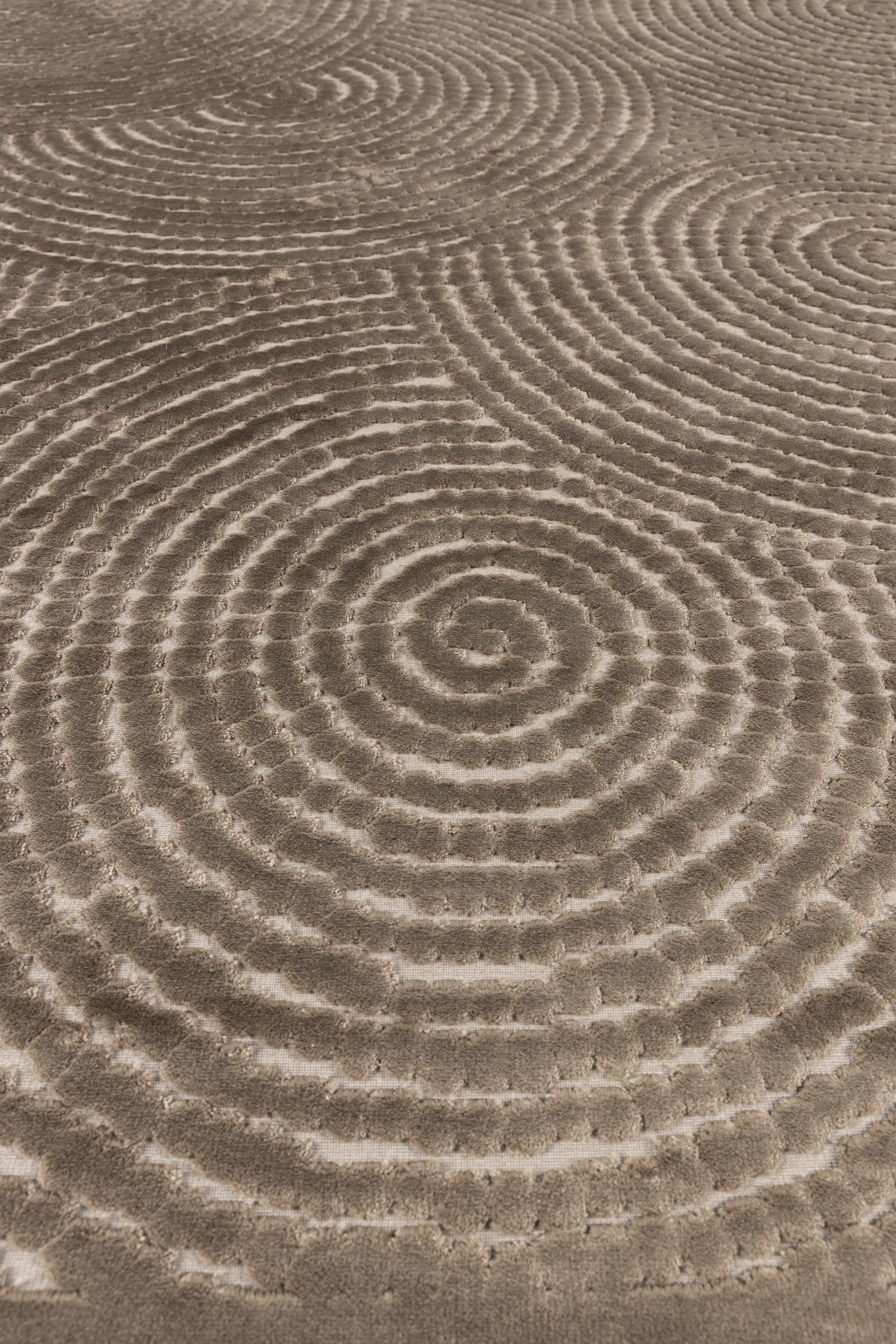 Carpet Dots 170x240 Caramel Brown