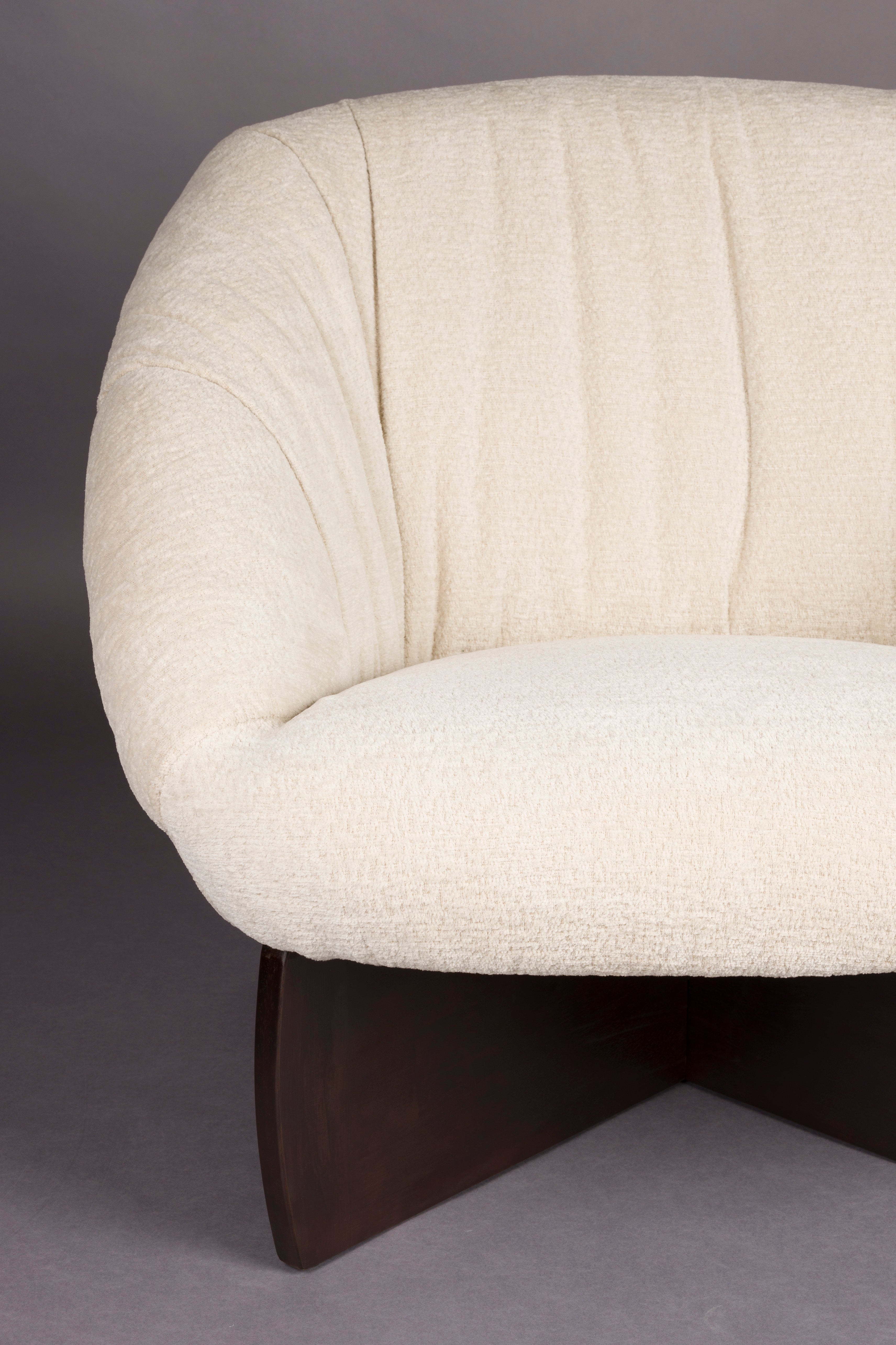 Fauteuil Emilius Beige by Dutchbone