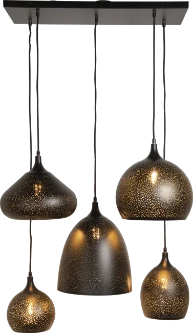 Hanglamp Arjen 5L by Coco Maison