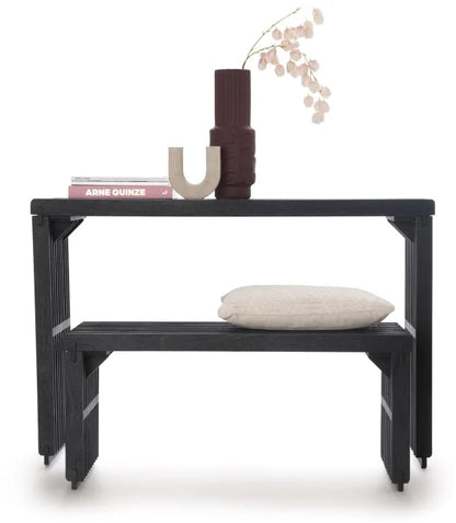 Lino bankje 96cm - 2 kleuren - depauwwonen