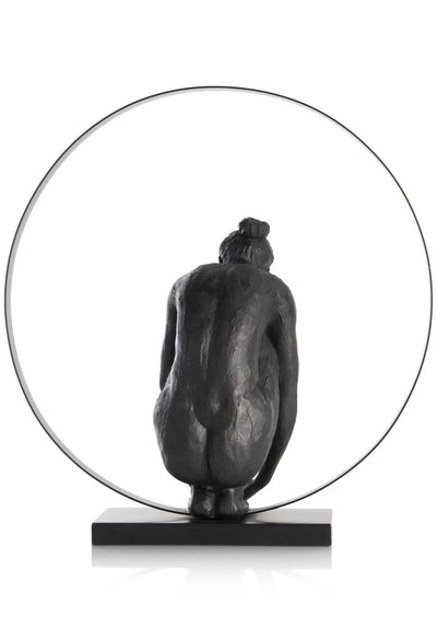 Circle Lady beeld H54cm by Coco Maison