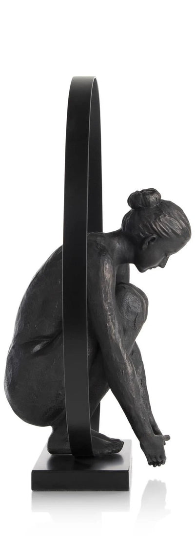 Circle Lady beeld H54cm by Coco Maison