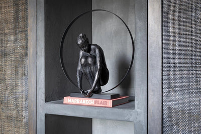 Circle Lady beeld H54cm by Coco Maison