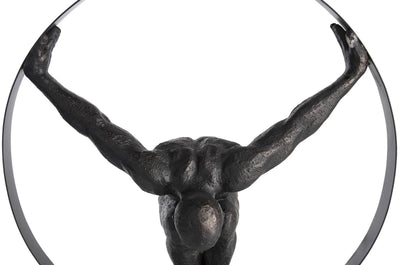 Circle Man beeld H58cm by Coco Maison