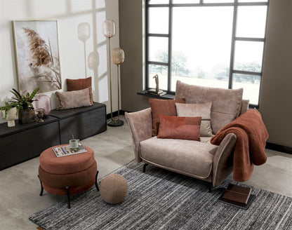 Poef Macaron Koper - depauwwonen