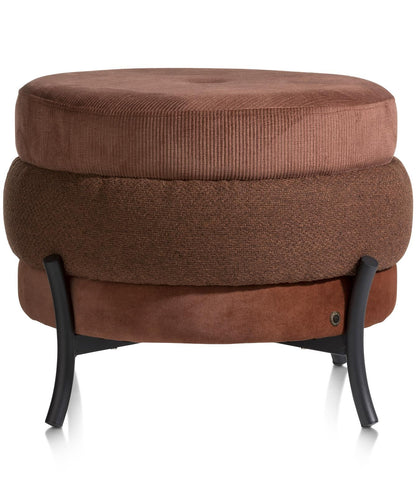 Poef Macaron Koper - depauwwonen