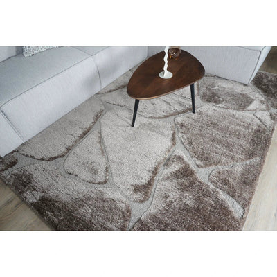 Vloerkleed Macy Bruin 240 x 340 cm by Veer Carpets