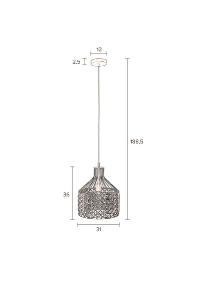 Hanglamp Jim Wide by Dutchbone