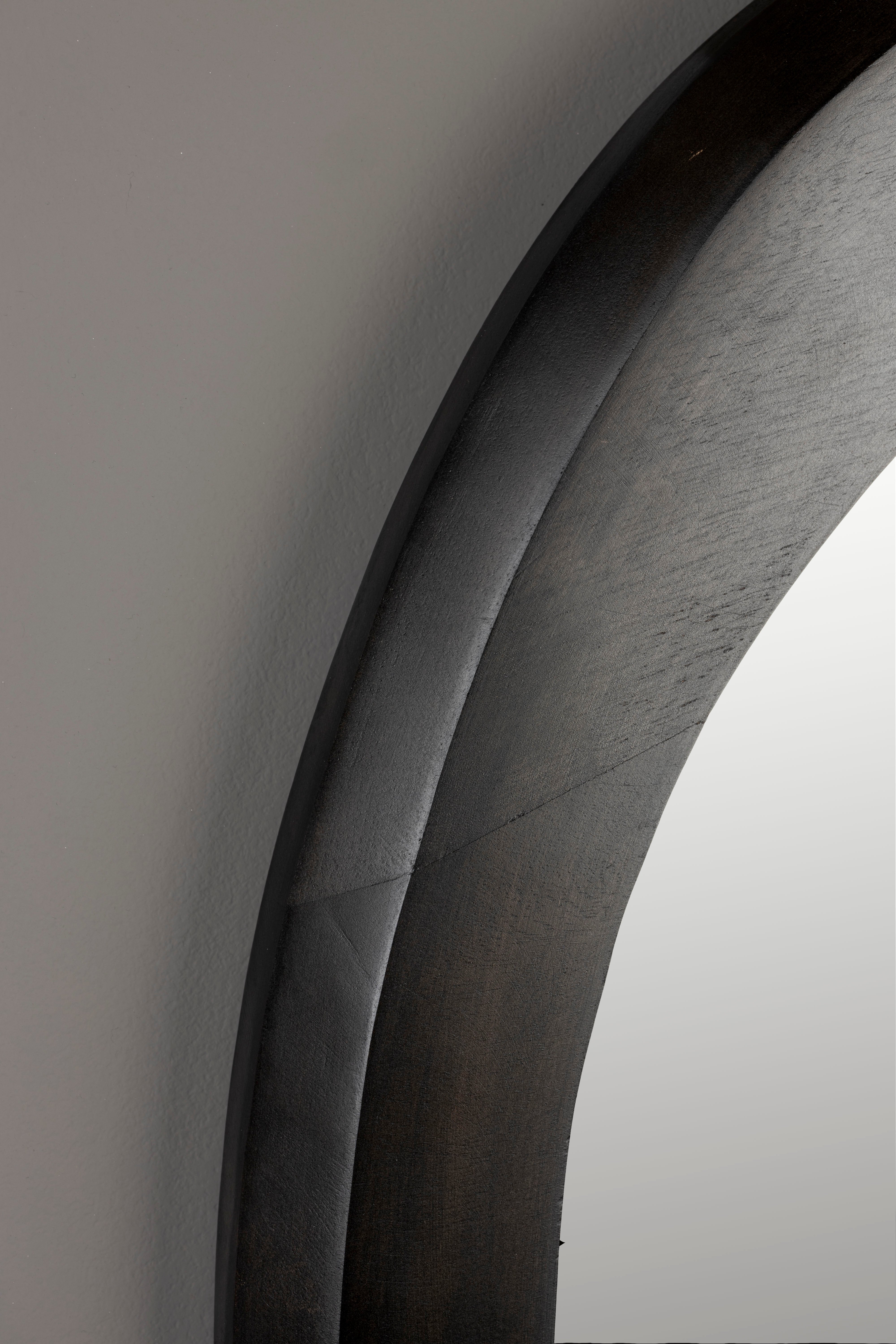 Mirror Aren Wood Black M