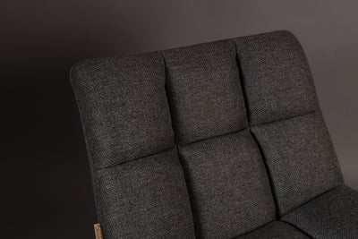 Fauteuil Bar Dark Grey by Dutchbone