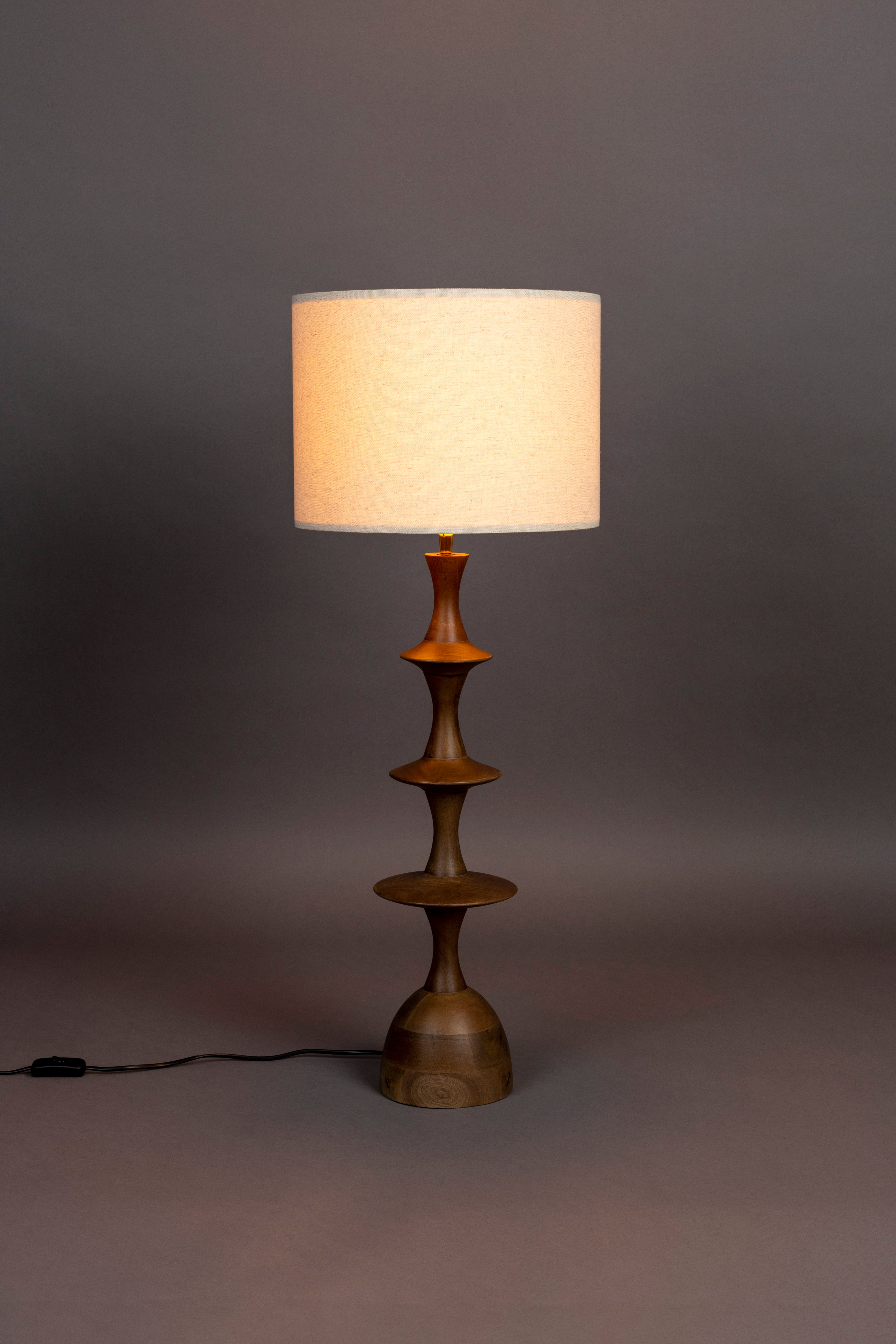 Table Lamp Cath Walnut