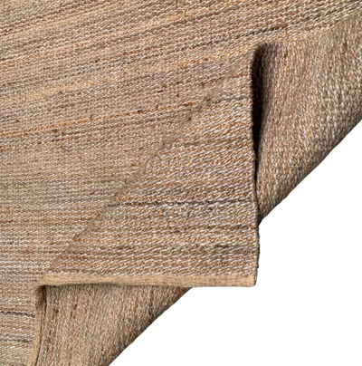 Vloerkleed jute beige en naturel - in 3 maten by Rocaflor