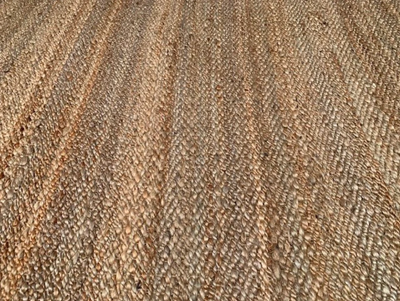 Vloerkleed jute naturel - in 3 maten by Rocaflor