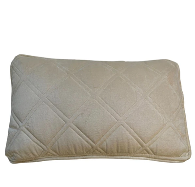 Kussen fluweel beige in 2 maten by Rocaflor