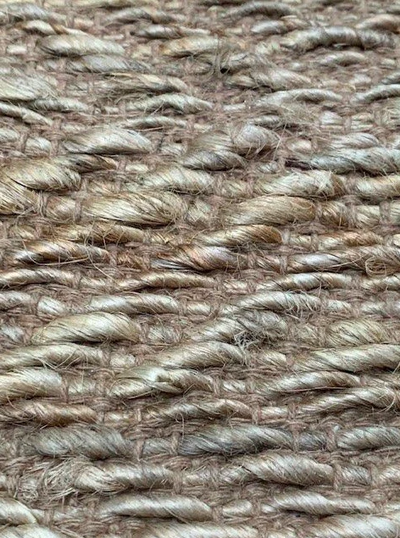 Gangloper jute naturel met diamant patroon 80x240 by Rocaflor