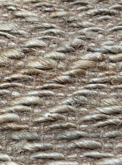 Gangloper jute naturel met diamant patroon 80x240 - depauwwonen
