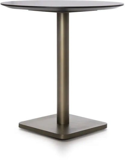 Bistrotafel Brest 80Ø | Marble Light Grey - depauwwonen