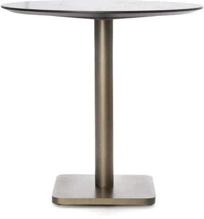 Bistrotafel Brest 80Ø | Stone Anthracite by Coco Maison