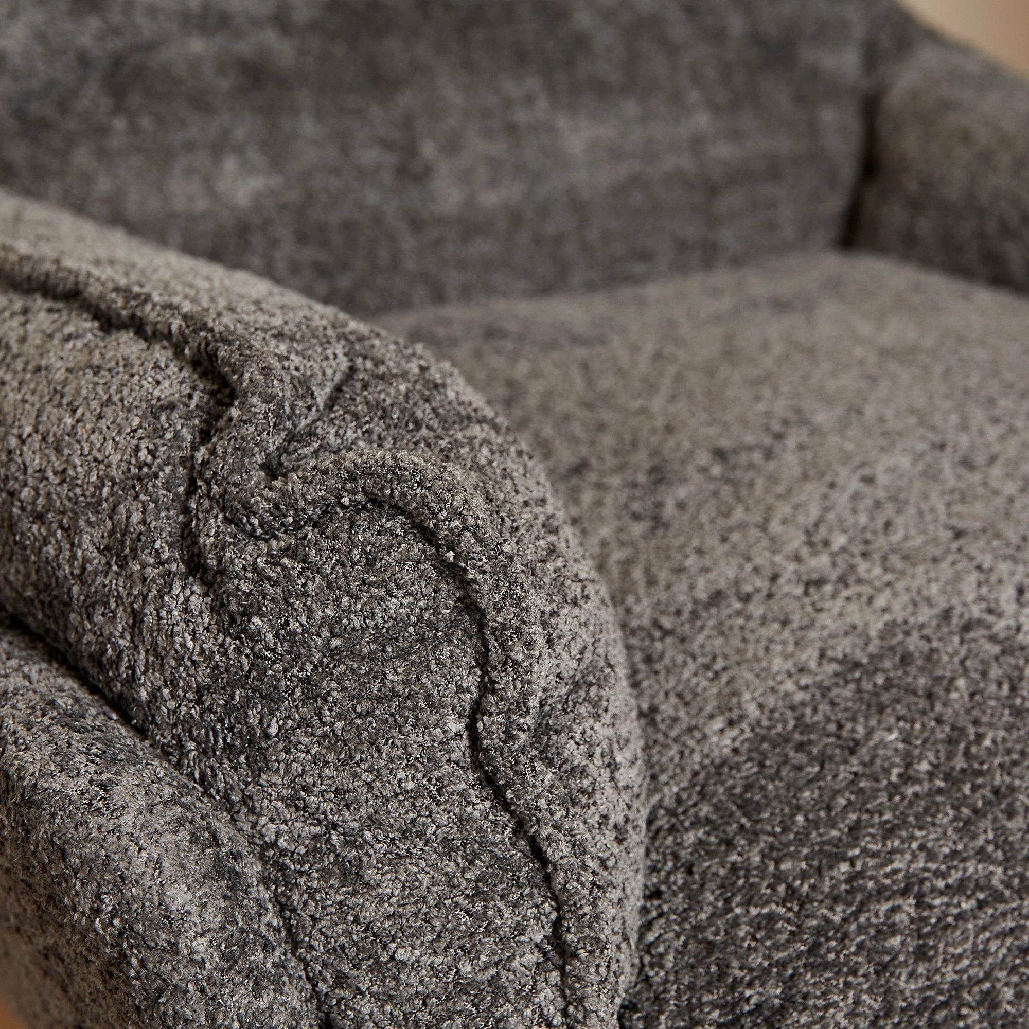 Fauteuil Vera | Donkergrijs by Starfurn
