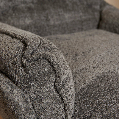 Fauteuil Vera | Donkergrijs by Starfurn
