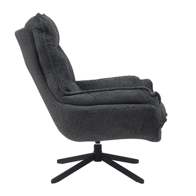Fauteuil Vera | Donkergrijs by Starfurn