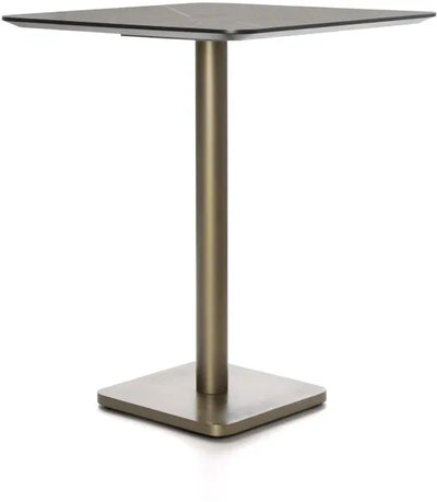 Bartafel Brest 75 x75 | Marble Light Grey - 2 kleuren by Coco Maison