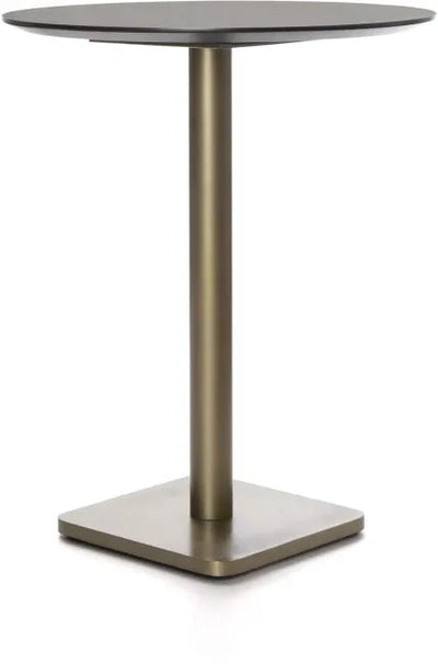 Bartafel Brest 80Ø | Marble Onyx - 2 kleuren by Coco Maison