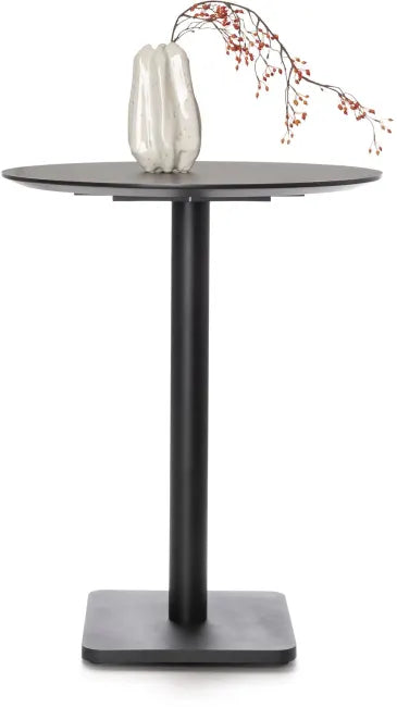 Bartafel Brest 80Ø | Marble Onyx - 2 kleuren - depauwwonen