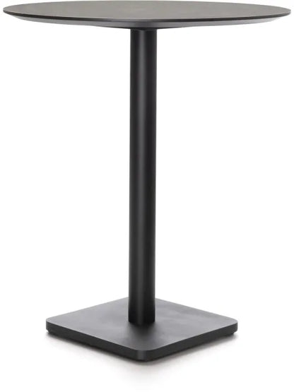 Bartafel Brest 80Ø | Stone Anthracite - 2 kleuren - depauwwonen