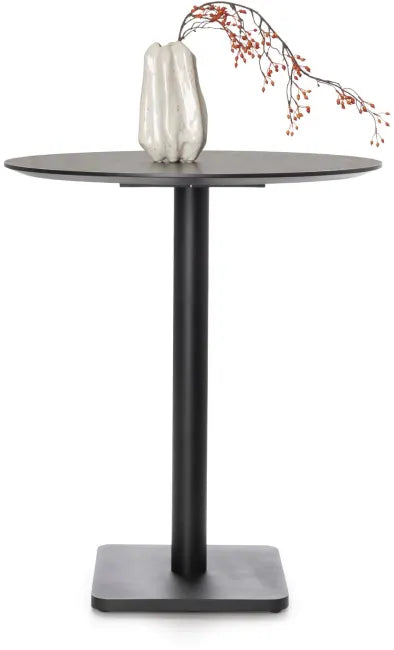 Bartafel Brest 80Ø | Stone Anthracite - 2 kleuren - depauwwonen