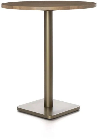 Bartafel Brest 80Ø | Vintage Oak - 2 kleuren by Coco Maison